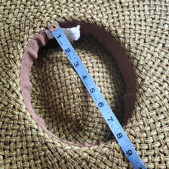 Jessica Simpson Large Bow Floppy Hat 100% Paper - Picture 12 of 12